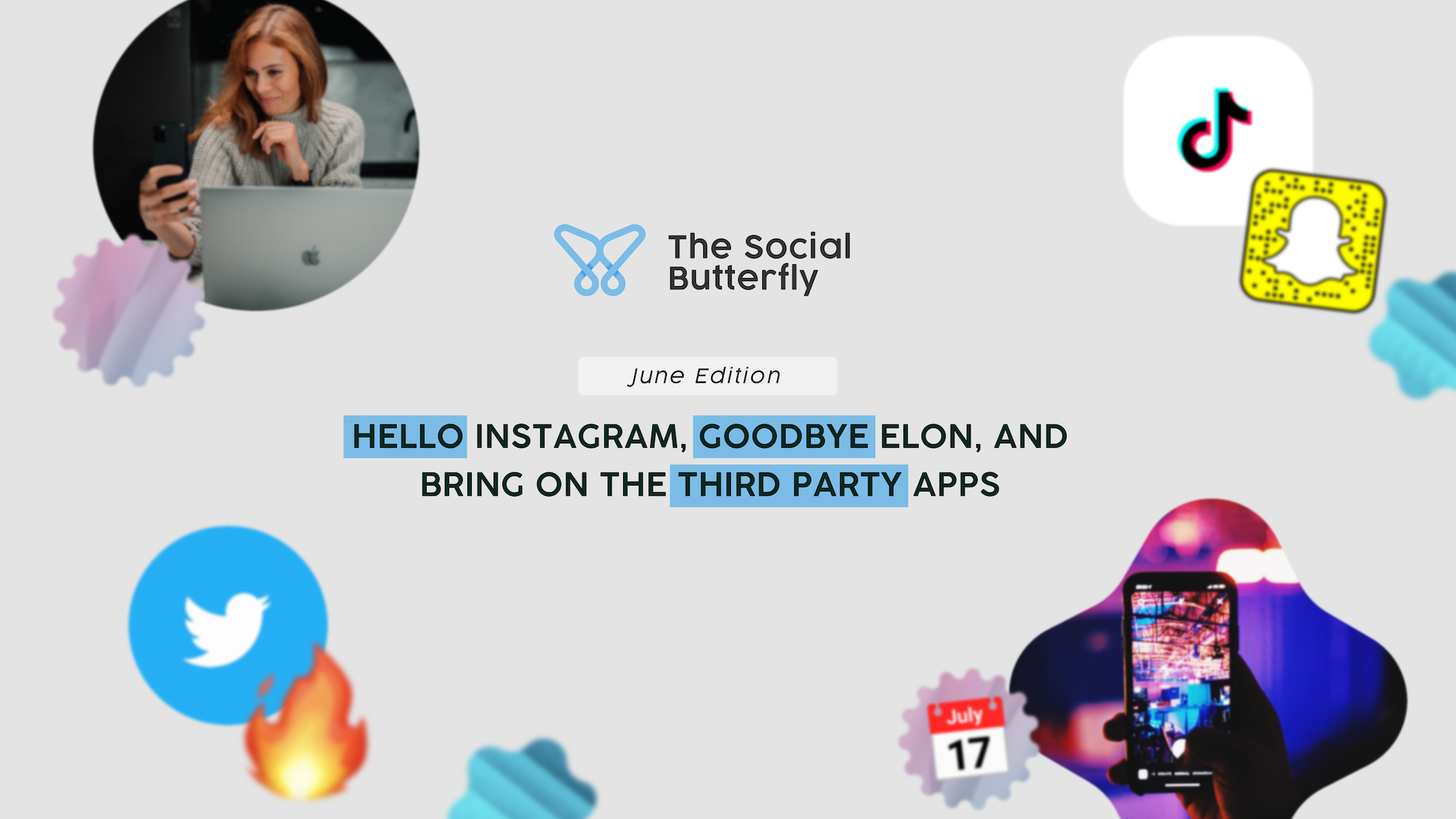 Social Butterfly June Header