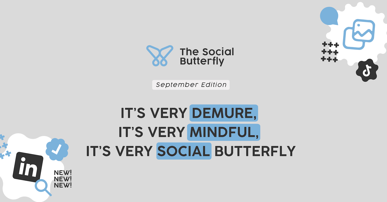 It's very demure, it's very mindful, it's social butterfly